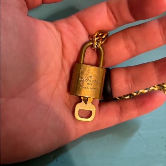 Louis Vuitton Lock and Key Necklace - Picture 5 of 5